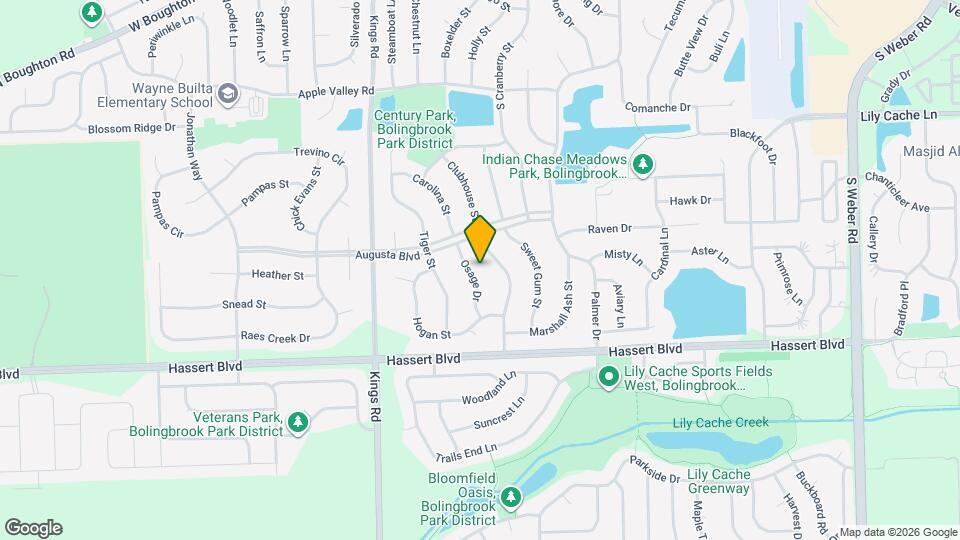 346 Osage Dr Map and Location Details