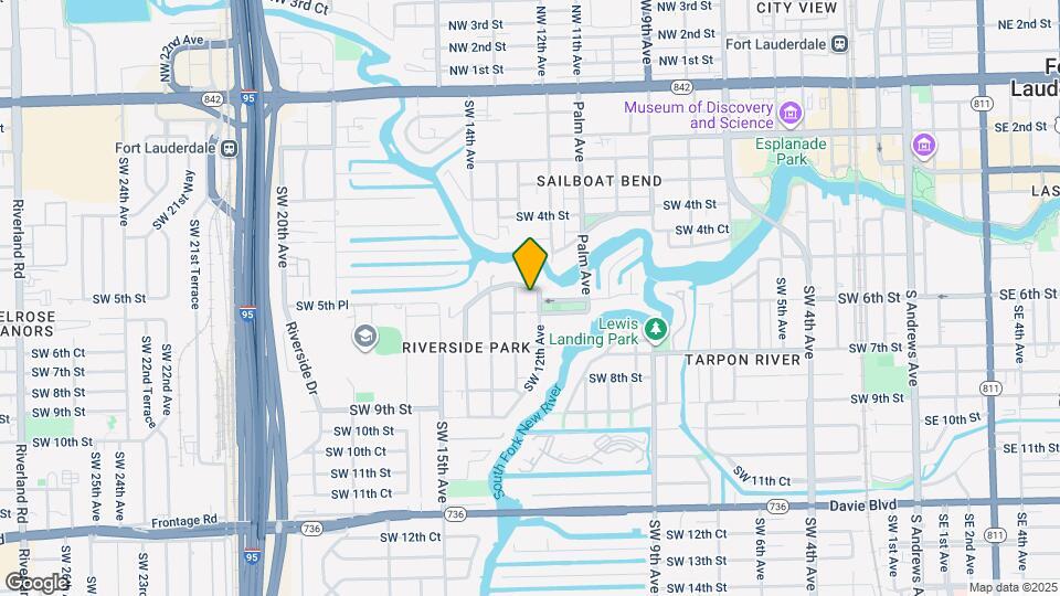 541 SW 12th Ave Map and Location Details