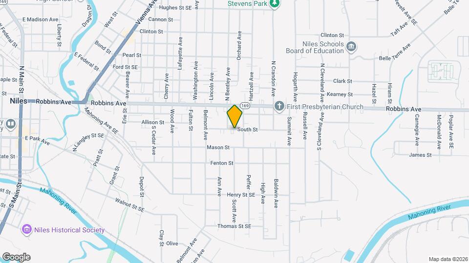 921 South St Map and Location Details