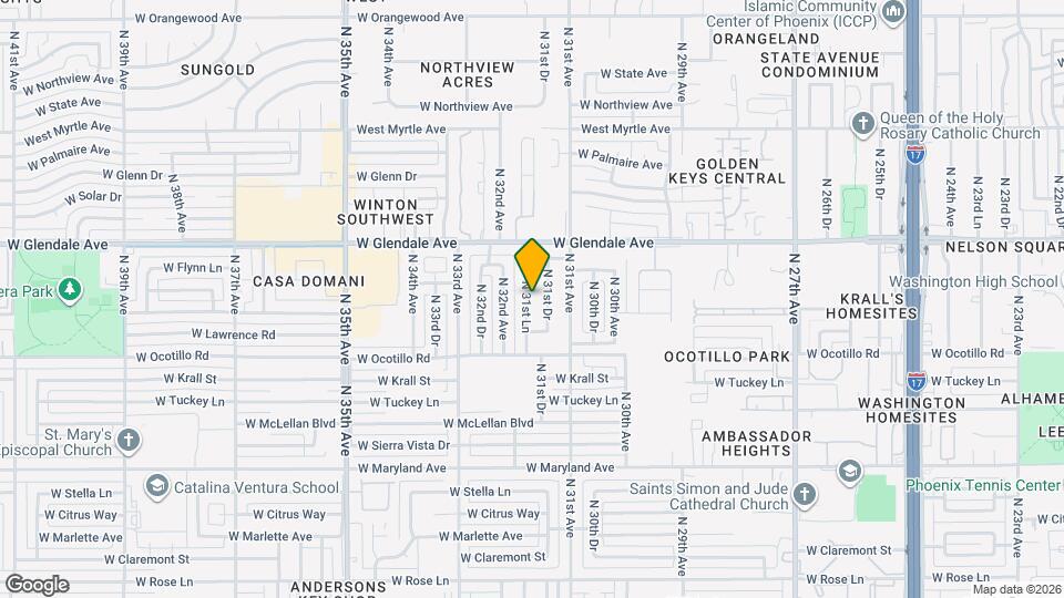 6749 N 31st Ln Map and Location Details