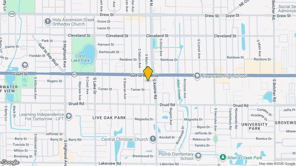 524 Florida Ave Mapa y Detalles de la Ubicación