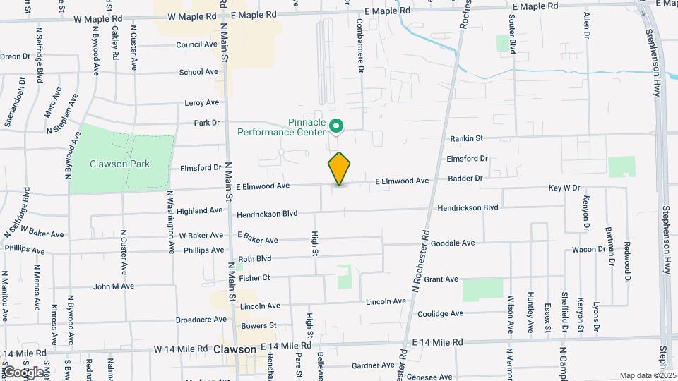 Elmwood Manor Apartments Map and Location Details