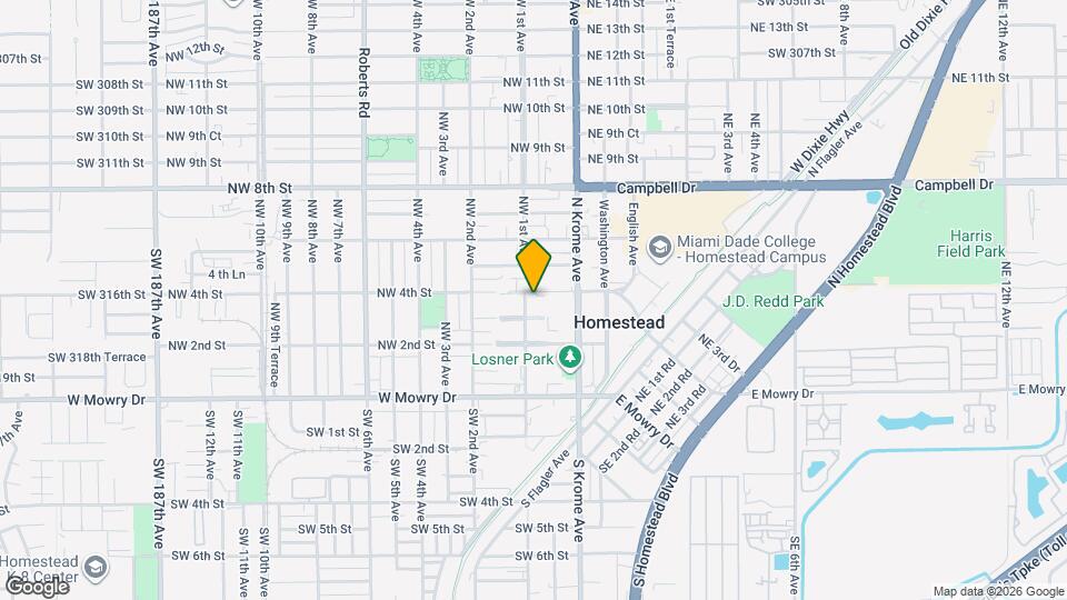 86 NW 4th St Map and Location Details