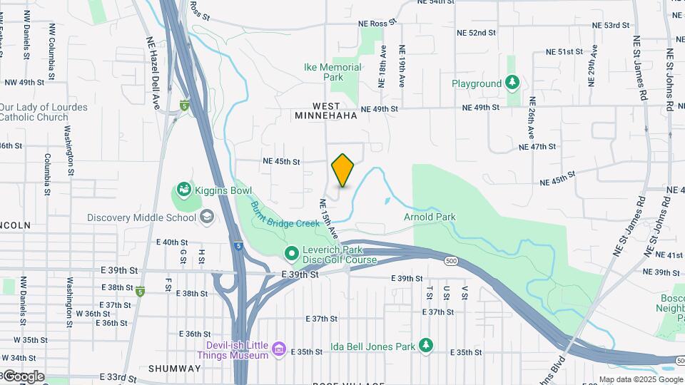 4313 NE Valley View Ln Map and Location Details