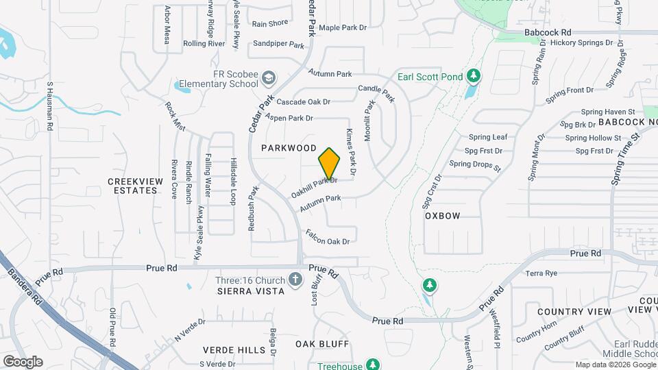 7734 Oakhill Park Dr Map and Location Details