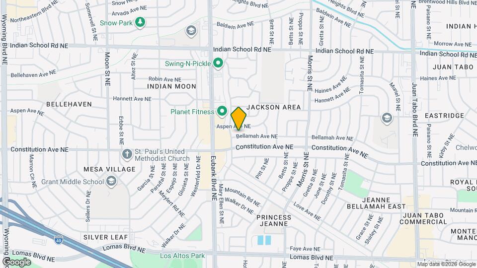 10409 Bellamah Ave NE Mapa y Detalles de la Ubicación