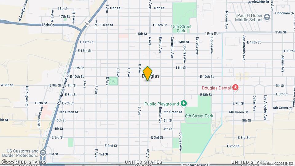 1040 E 9th St Map and Location Details