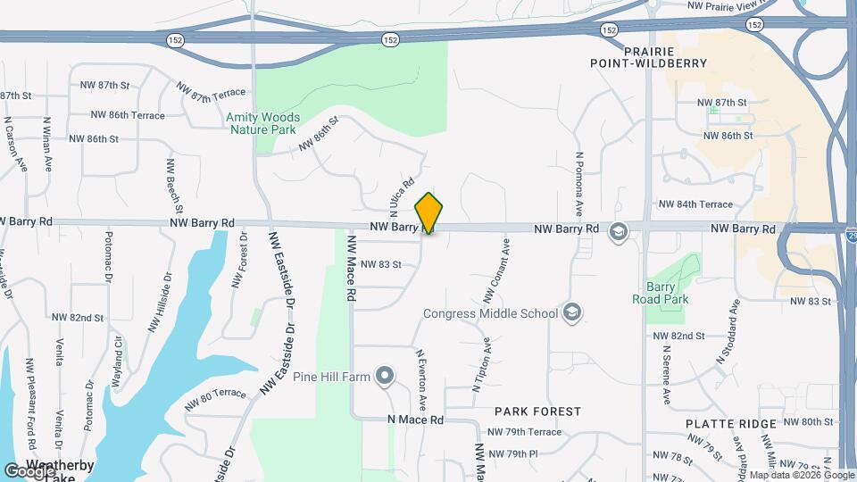 8311 N Everton Ave Mapa y Detalles de la Ubicación