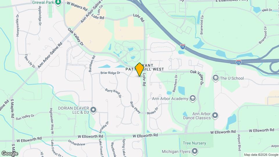 1511 Fall Creek Ln Map and Location Details