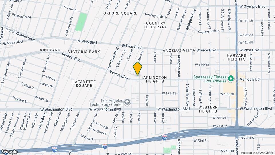 1558 6th Ave Map and Location Details