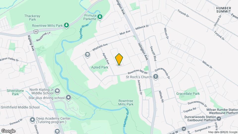 29 Dellbrook Crescent Map and Location Details