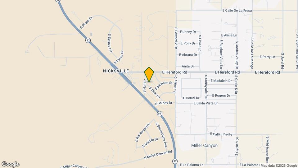 7245 S Cole Ln Map and Location Details