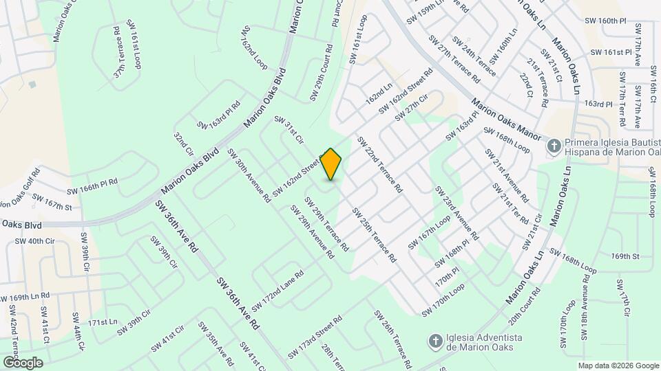 16691 SW 39th Terrace Rd Map and Location Details