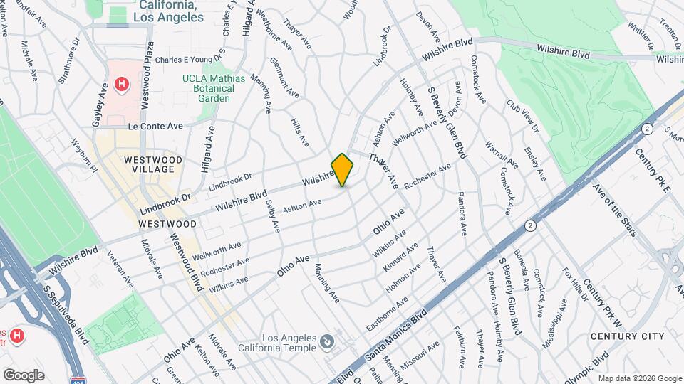 10607 Ashton Ave, Unit 1.5 Mapa y Detalles de la Ubicación