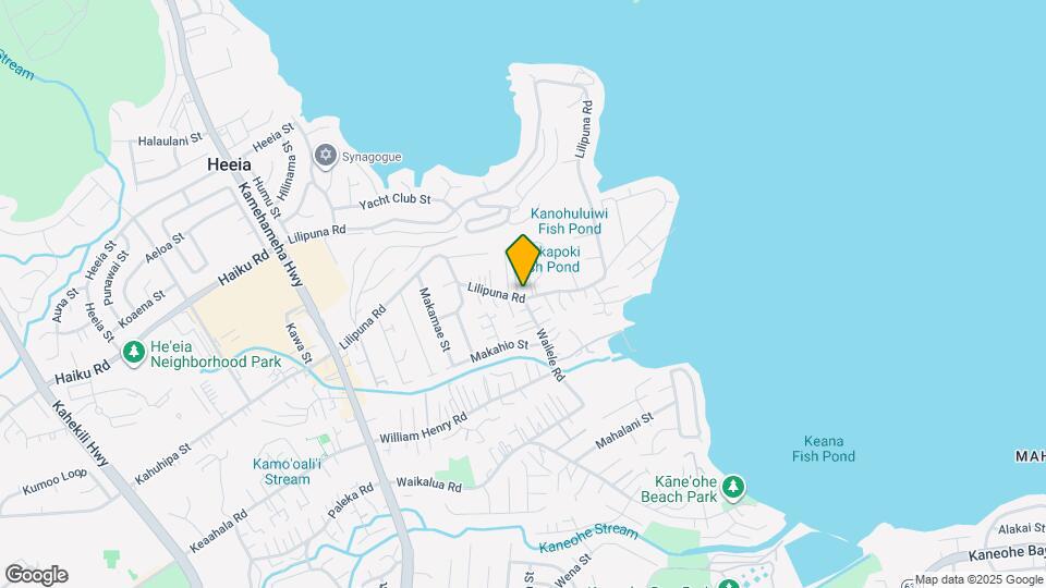 45-185-185 Lilipuna Rd Map and Location Details