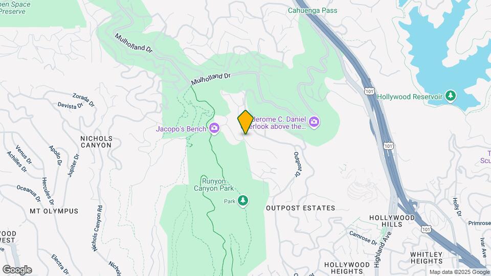 2600 Carman Crest Dr Mapa y Detalles de la Ubicación