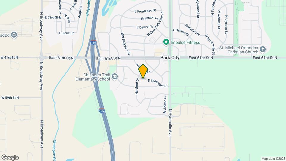 1419 E Beaumont Dr Map and Location Details