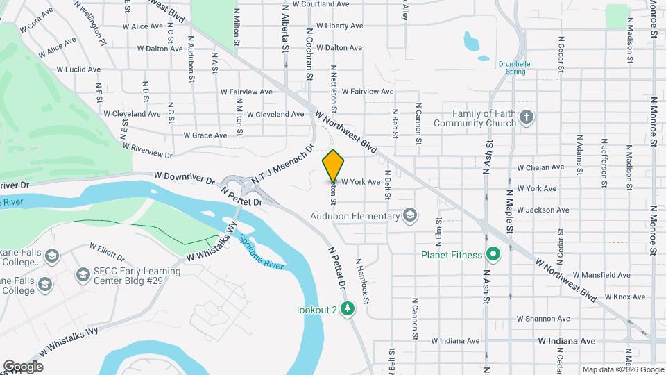 2523 N Nettleton St Mapa y Detalles de la Ubicación