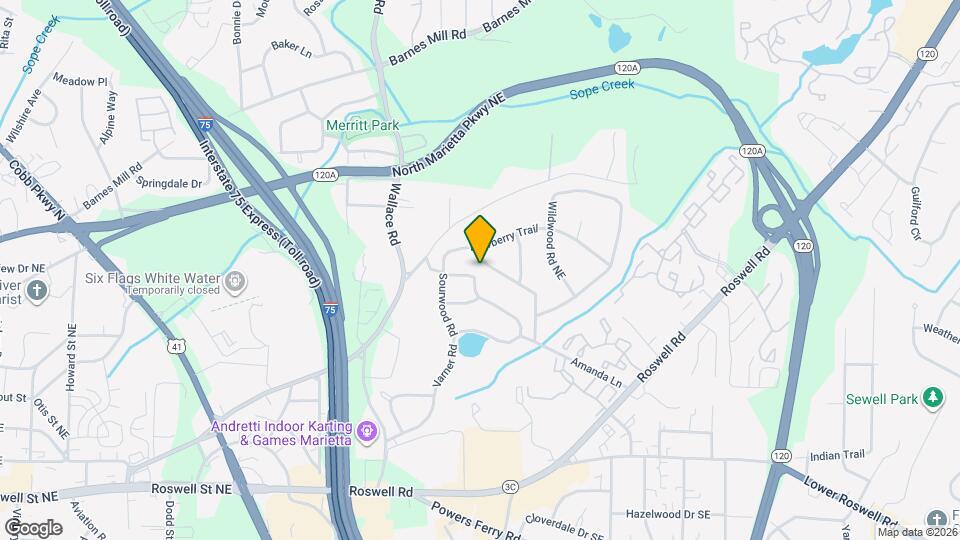 1424 Shadowbrook Dr Map and Location Details