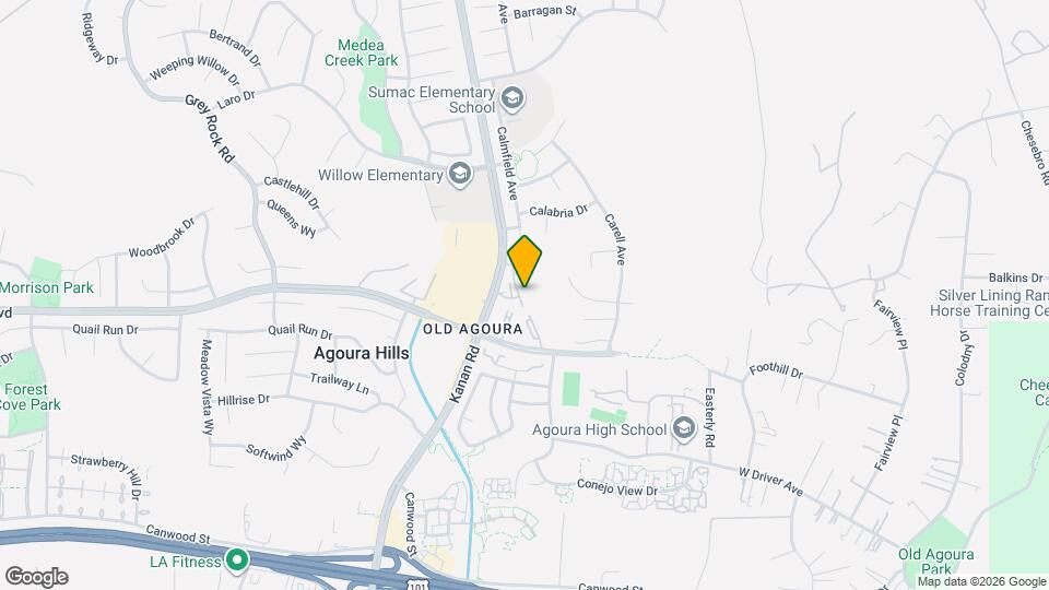 5800 Kanan Rd, Unit 260 Mapa y Detalles de la Ubicación