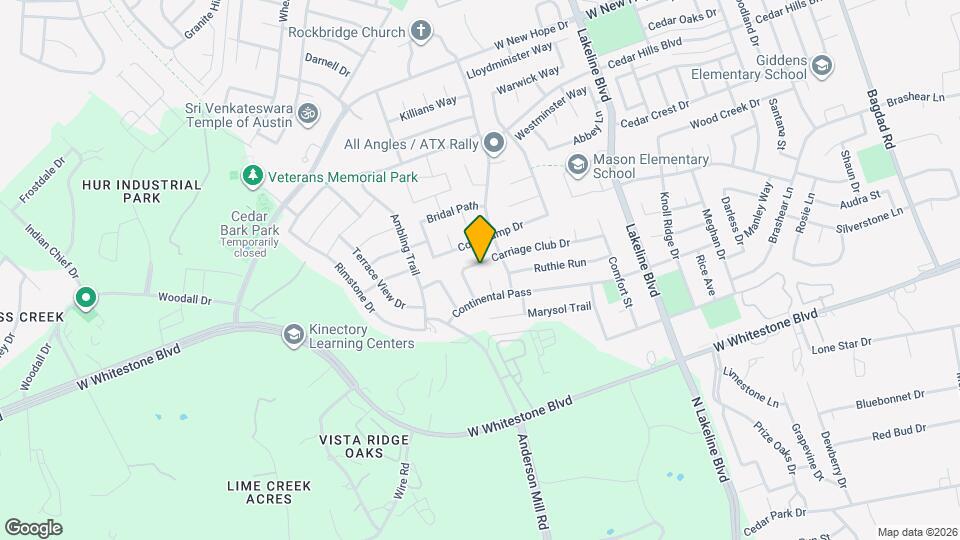 2010 Carriage Club Dr Map and Location Details