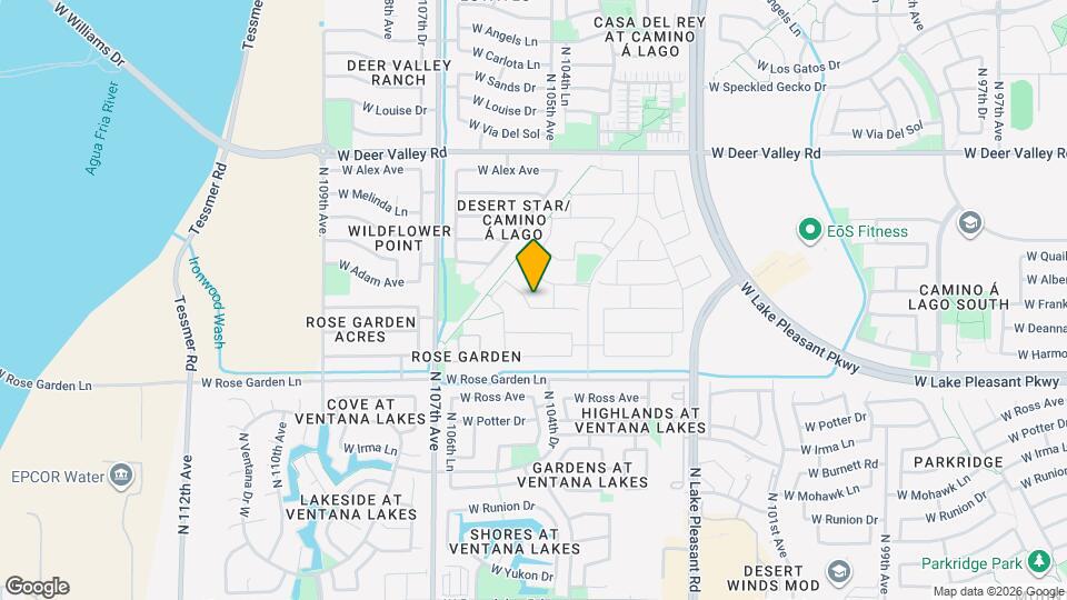 10518 W Albert Ln Map and Location Details