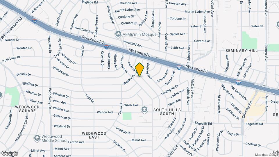 5512 Odessa Ave Map and Location Details