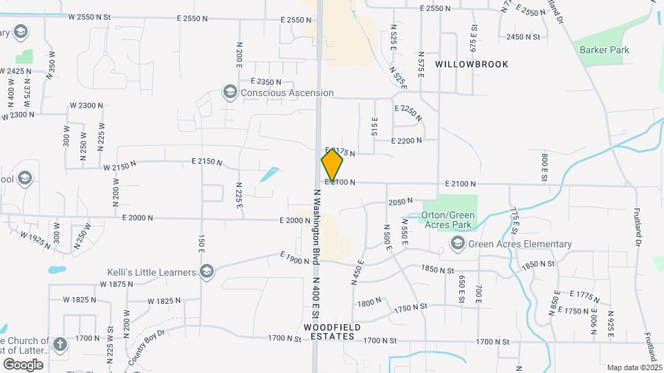 417 E 2100 N Map and Location Details