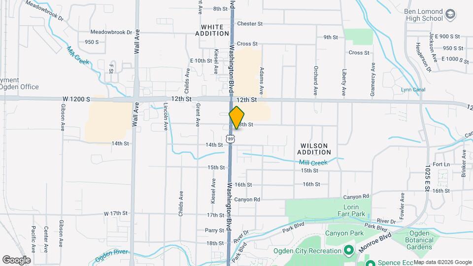 1324 Washington Blvd Mapa y Detalles de la Ubicación