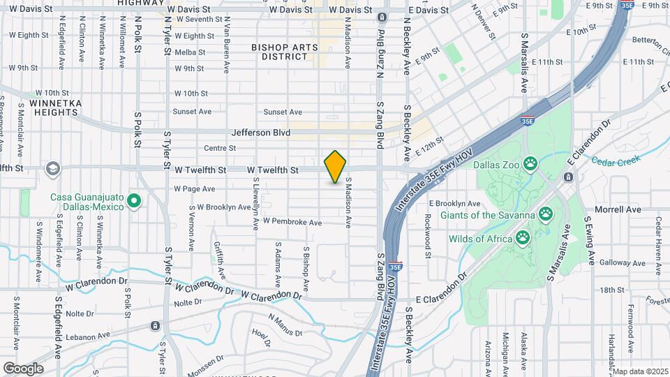 319 W Page Ave Map and Location Details