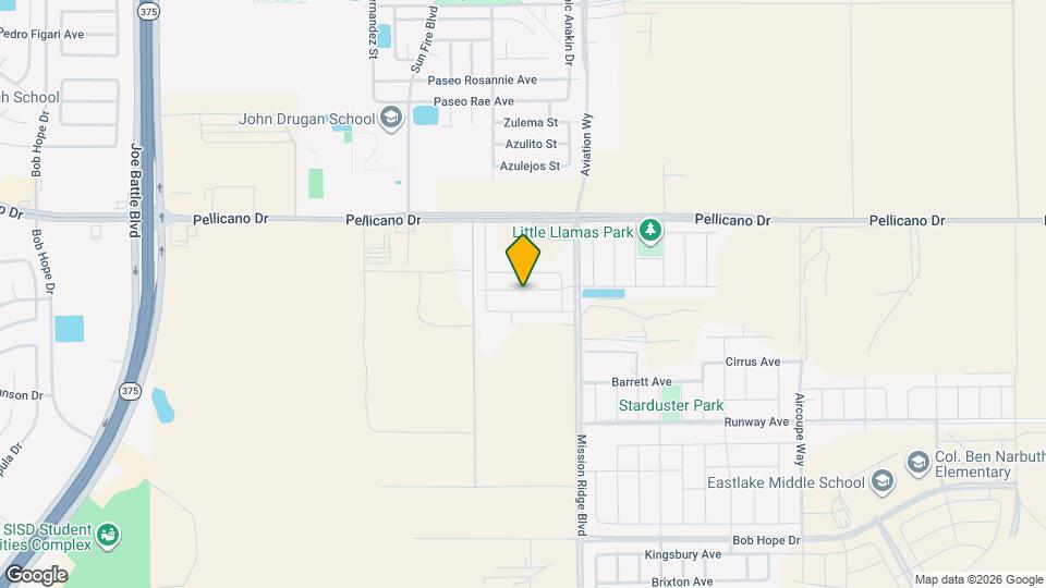 12640 Mary Ponce Rd Map and Location Details