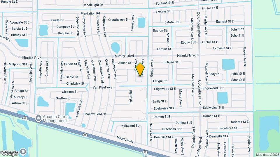 1043 Brenton Ave Map and Location Details
