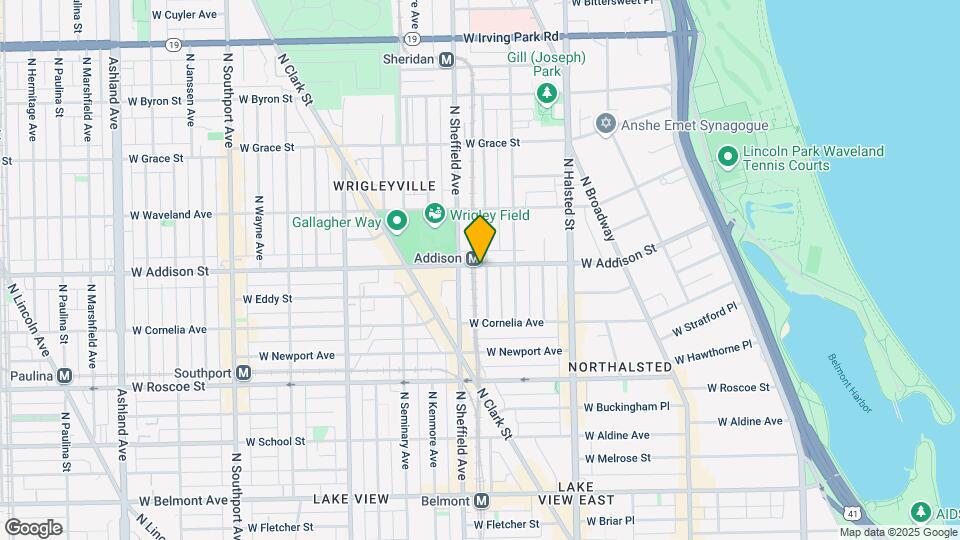 3556 N Wilton Ave Map and Location Details