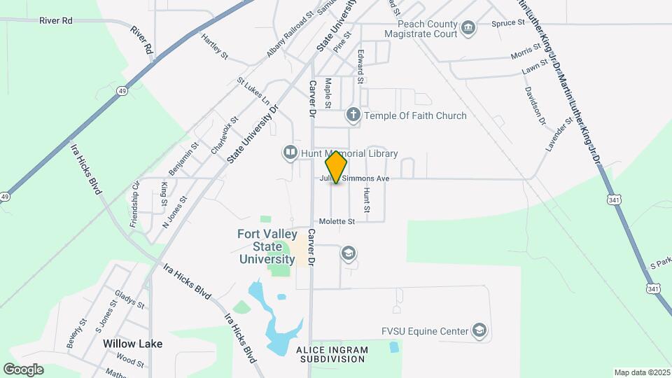 405 Lamar St Map and Location Details