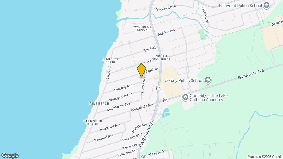 234 Parkway Ave Map and Location Details