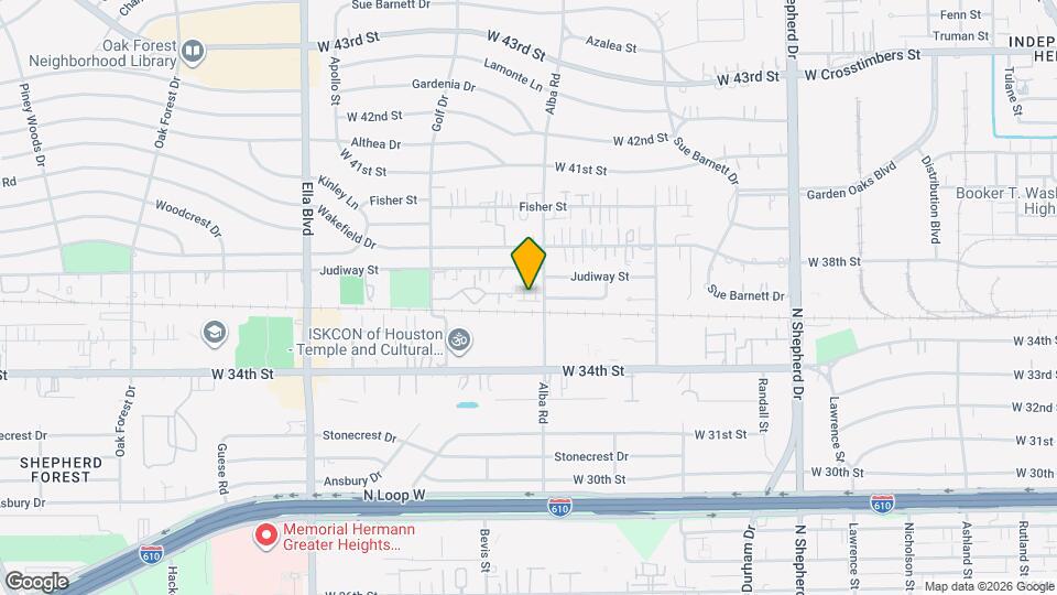 909-A W 35th St Map and Location Details