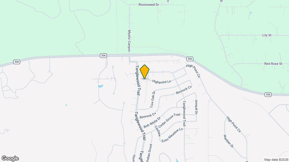 606 Mockingbird Cove Mapa y Detalles de la Ubicación