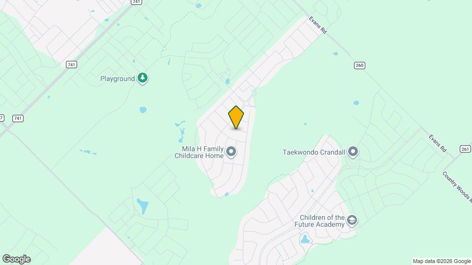 3212 Crestone Dr Map and Location Details