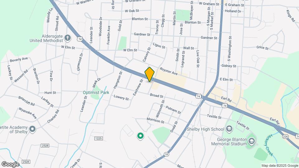 820 Hamrick St Map and Location Details