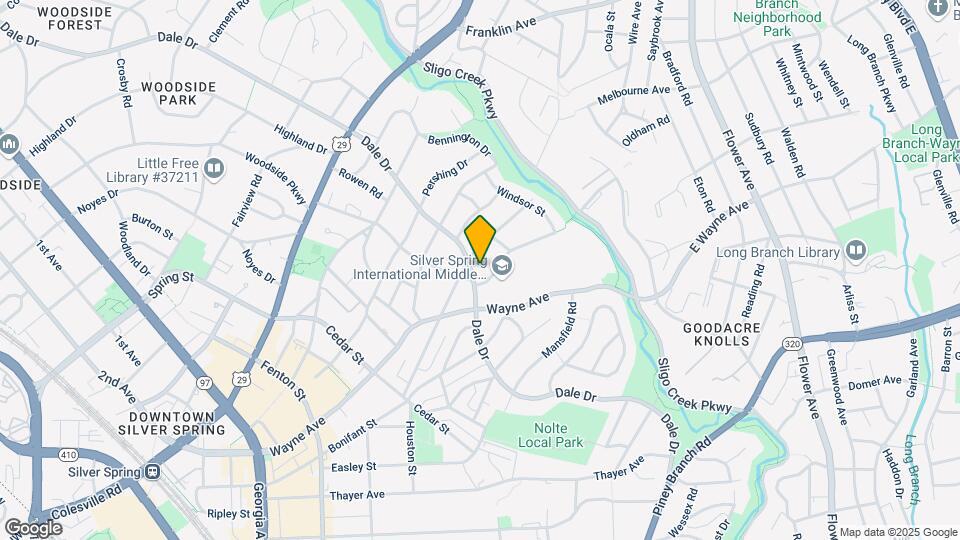 527 Dale Dr Map and Location Details