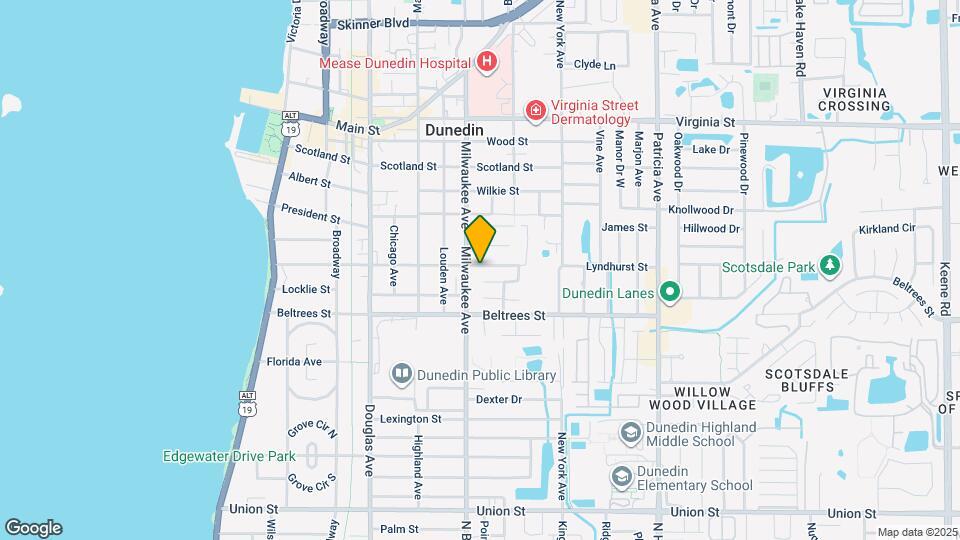607 Lyndhurst St, Unit 607 Map and Location Details