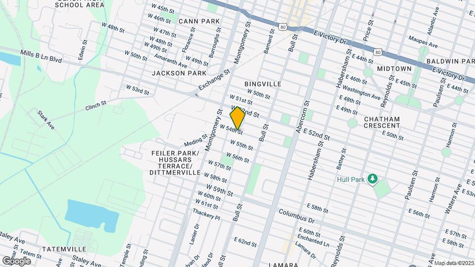 105 W 54th St Map and Location Details
