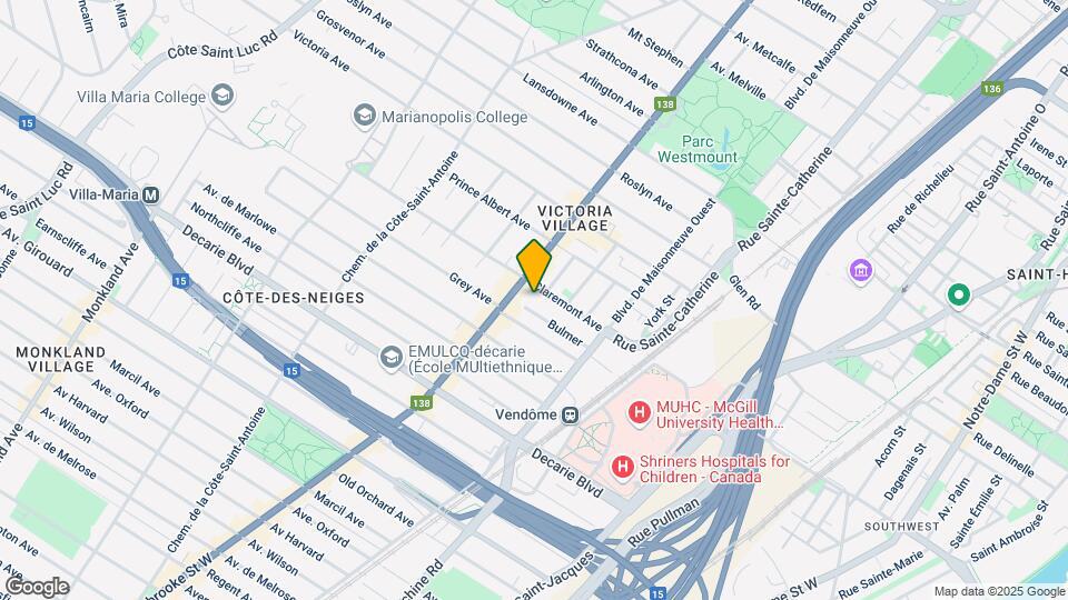 2200 Claremont Av Map and Location Details
