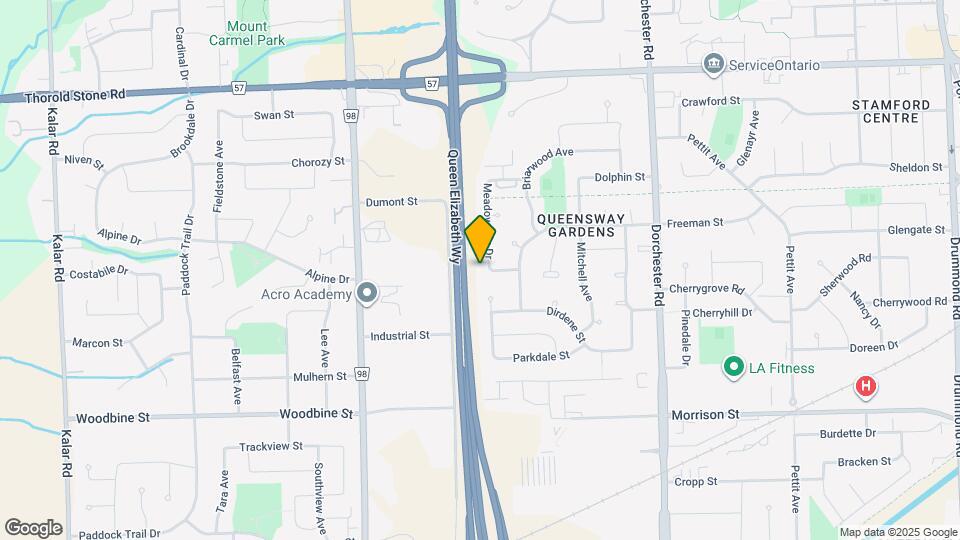 4433 Meadowvale Dr Map and Location Details