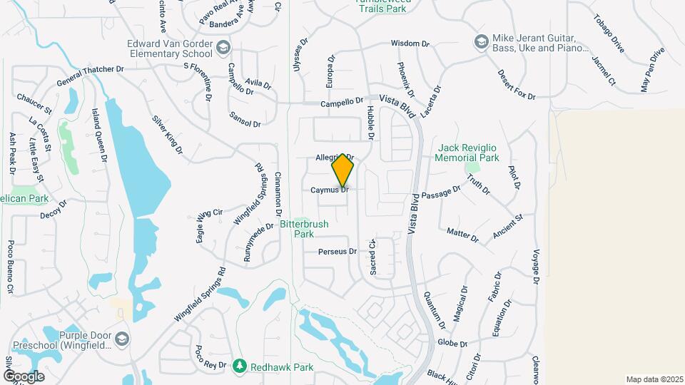 3777 Caymus Dr Map and Location Details