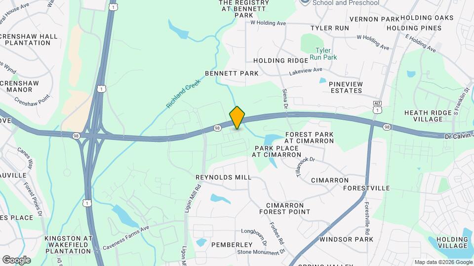 511 Richland Crst Ln Map and Location Details