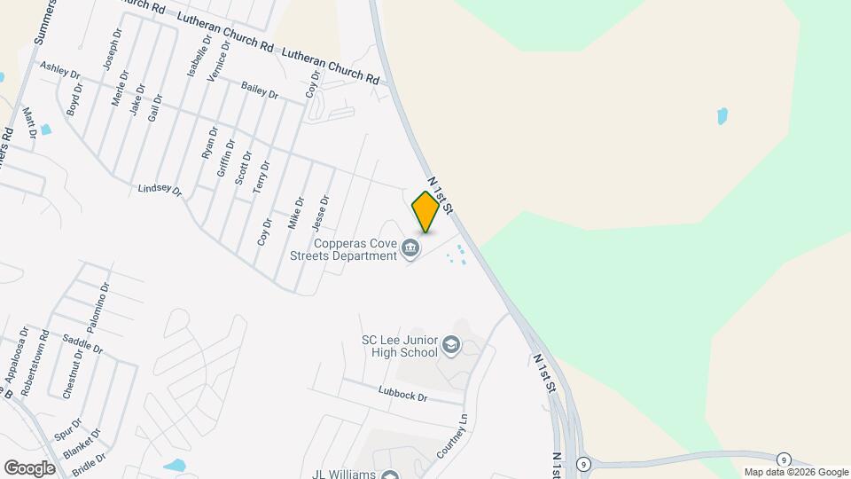 1251 Concord Dr Mapa y Detalles de la Ubicación