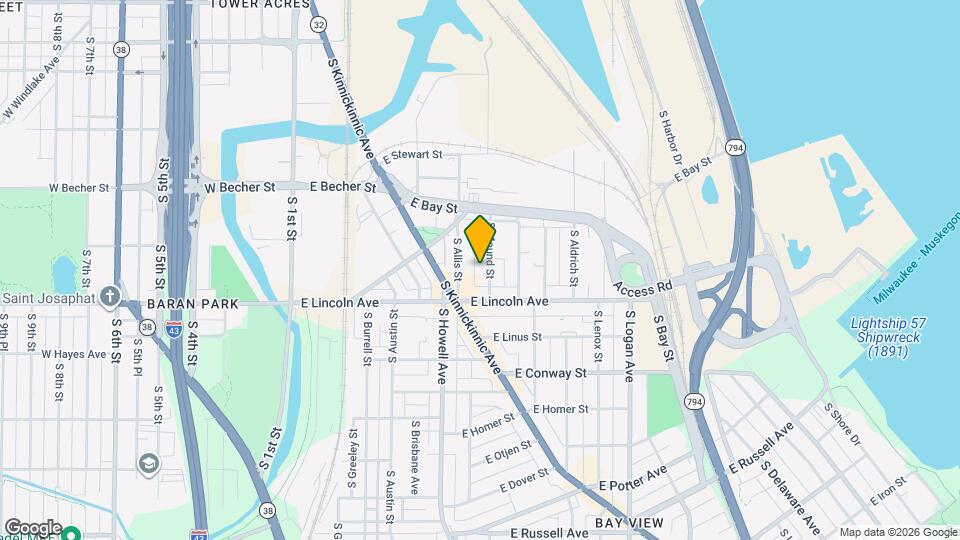 2235A S Mound St, Unit 2235A Upper Mapa y Detalles de la Ubicación