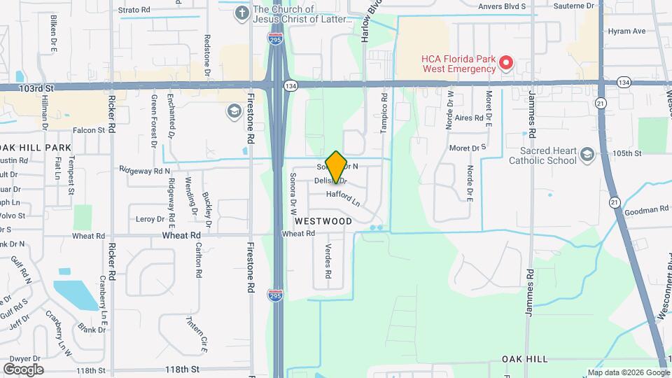 6977 Hafford Ln Map and Location Details