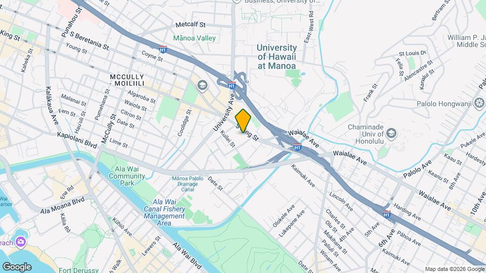 2717 S King St Map and Location Details